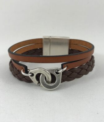 Bijoux Homme Bracelet Magnum Menot'chic Camel