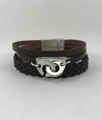 Bijoux Homme Bracelet Magnum Menot'chic Marron