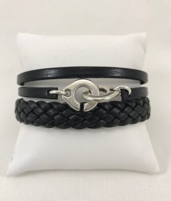 Bijoux Homme Bracelet Magnum Menot'chic Noir