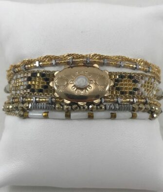 Bijoux Fantaisies Bracelet Hipanema Eldorado Gold