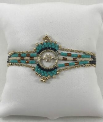 Bijoux Fantaisies Bracelet Hipanema Inuit Turquoise