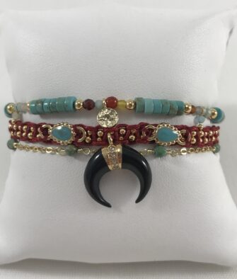 Bijoux Fantaisies Bracelet Hipanema Teepee Turquoise