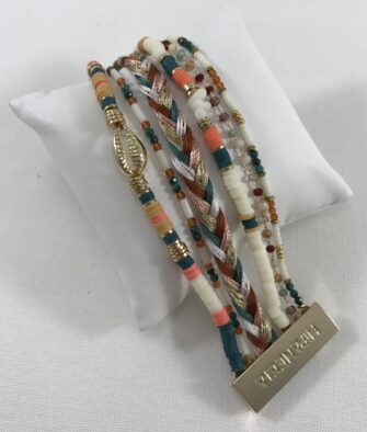 Bijoux Fantaisies Bracelet Hipanema Cubanita White