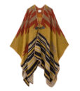 Prêt à porter Poncho Wild El rancho Caramel