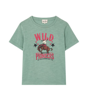 Prêt à porter Tee-shirt Wild Horsy Sauge