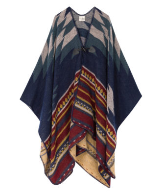 Prêt à porter Poncho Wild El rancho Navy