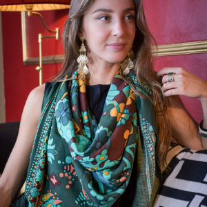 Marie K Foulard Wild by Amenapih Boucles d’oreilles Gas Bijoux