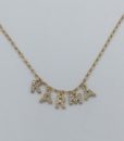 Bijoux Fantaisies Collier Amulette Karma Or