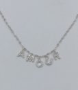 Bijoux Fantaisies Collier Amulette Amour