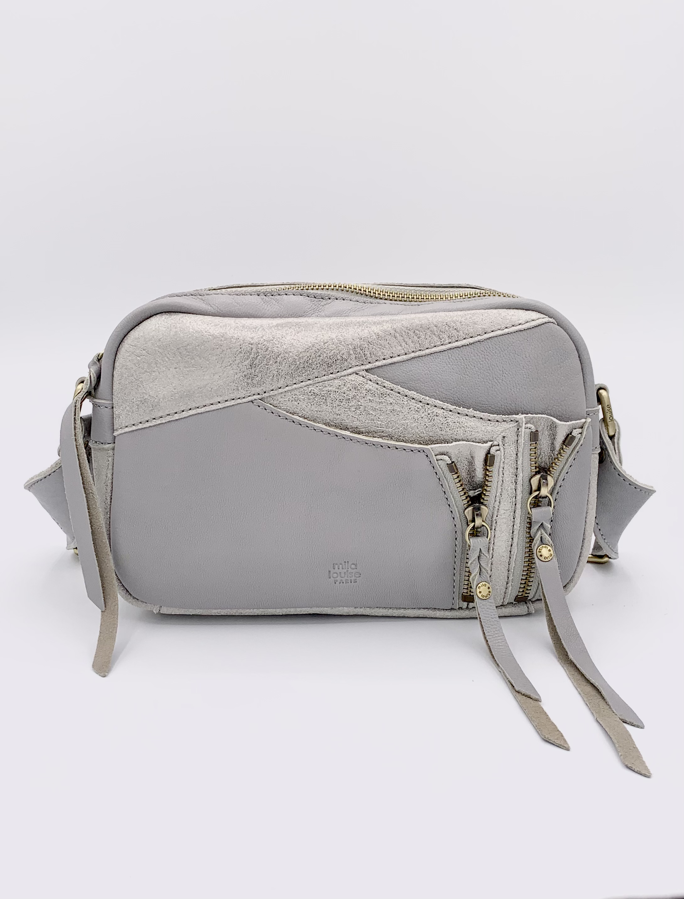 Mila Louise Paris, Bags, Mila Louise Paris Grey Handbag