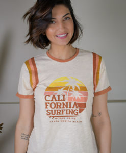 Prêt à porter Tee-shirt Wild Surfing Cream