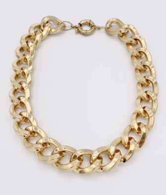 Bijoux Fantaisies Collier Blow Link Or