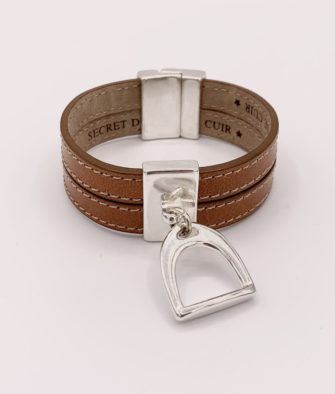 Bijoux Fantaisies Bracelet Secret de Cuir Etrier 2