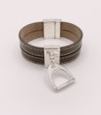 Bijoux Fantaisies Bracelet Secret de Cuir Etrier 3