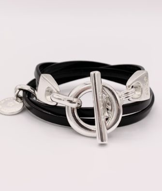 Bijoux Fantaisies Bracelet Secret de Cuir Stephanie 10