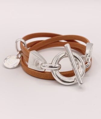 Bijoux Fantaisies Bracelet Secret de Cuir Stephanie 4