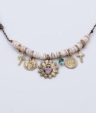 Bijoux Fantaisies Collier Bee Valentina Santorin Rose