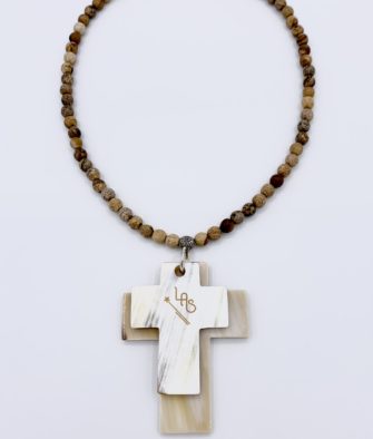 Bijoux Fantaisies Collier La Soul Double Croix