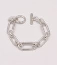 Bijoux Fantaisies Bracelet Secret de Cuir Maille Rectangle