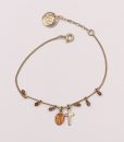 Bijoux Fantaisies Collier Bee Valentina New Capri Abricot