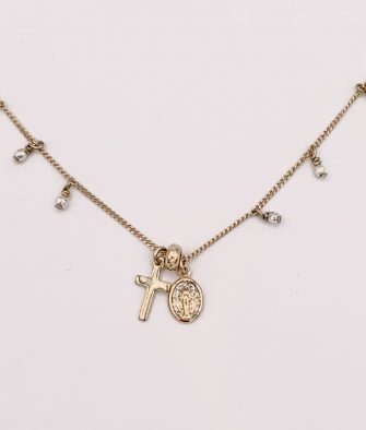 Bijoux Fantaisies Collier Bee Valentina New Capri Paillette