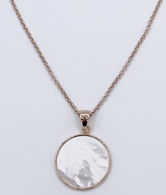 Bijoux Fantaisies Collier Bronzallure Alba White 2