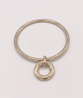 Bijoux Fantaisies Jonc Secret de Cuir Bouée Or