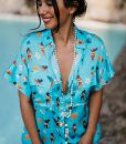 Prêt à porter Robe Wild Clothilde Bleu