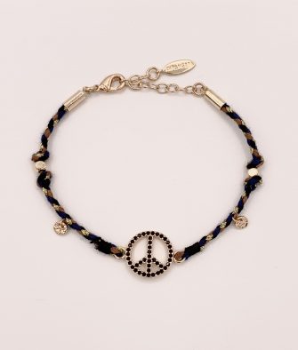 Bijoux Fantaisies Bracelet Hipanema Yoggi Noir