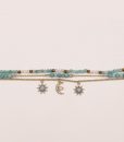 Bijoux Fantaisies Bracelet Hipanema Electra Turquoise