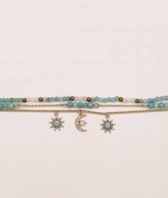 Bijoux Fantaisies Bracelet Hipanema Electra Turquoise