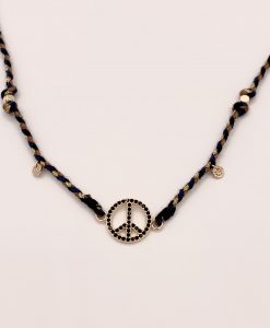 Bijoux Fantaisies Collier Hipanema Bonzey Noir