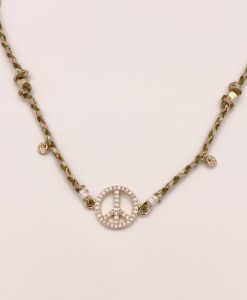 Bijoux Fantaisies Collier Hipanema Bonzey Blanc