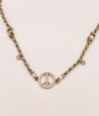 Bijoux Fantaisies Collier Hipanema Bonzey Blanc