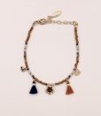 Bijoux Fantaisies Bracelet Hipanema Bilboquet Ambre