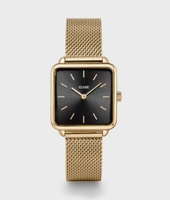 Montre Cluse La Tétragone Gold Black