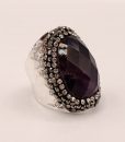 Bijoux fantaisies Bague Hypnochic Pierre Violette