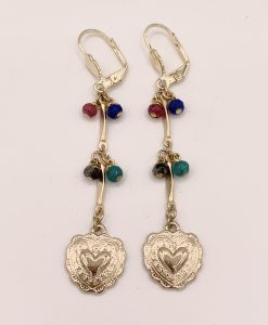 Bijoux Fantaisies Boucles d oreilles Jorgina Cœur