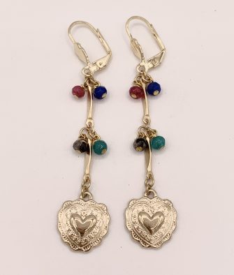 Bijoux Fantaisies Boucles d oreilles Jorgina Cœur