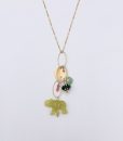 Bijoux Argent Sautoir Rosekafé Éléphant