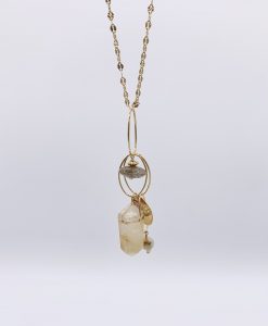 Bijoux Argent Sautoir Rosekafé Pampilles 2