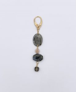 Bijoux Argent Boucle d'Oreilles Rosekafé Isana