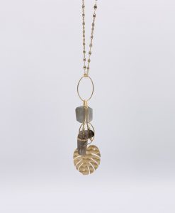 Bijoux Argent Sautoir Rosekafé Pampilles
