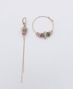 Bijoux Argent Boucles d'Oreilles Rosekafé Gaya