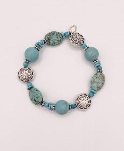 Bijoux Fantaisies Bracelet Reminiscence Ethnic Turquoise