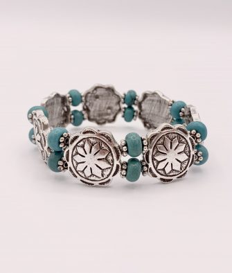 Bijoux Fantaisies Bracelet Reminiscence Ethnic Turquoise 2