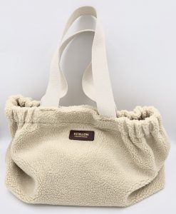 Accessoire Sac Estellon Oscar Sherpa Ecru