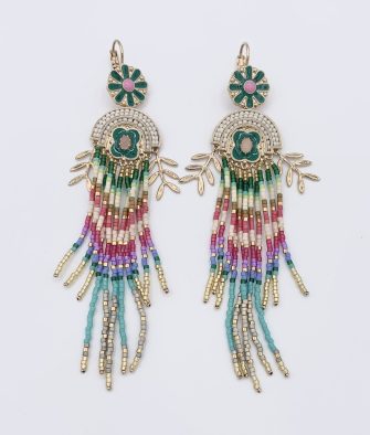 Bijoux Fantaisies Boucles d'Oreilles Hipanema Mexicano 2