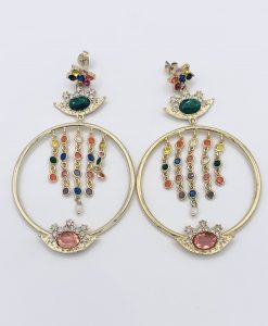 Bijoux Fantaisies Boucles d'Oreilles Hipanema Dynasty Multi