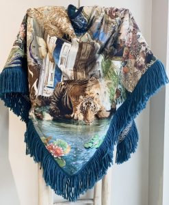 Accessoires Châle Katherina Loretta Tigre Doublé